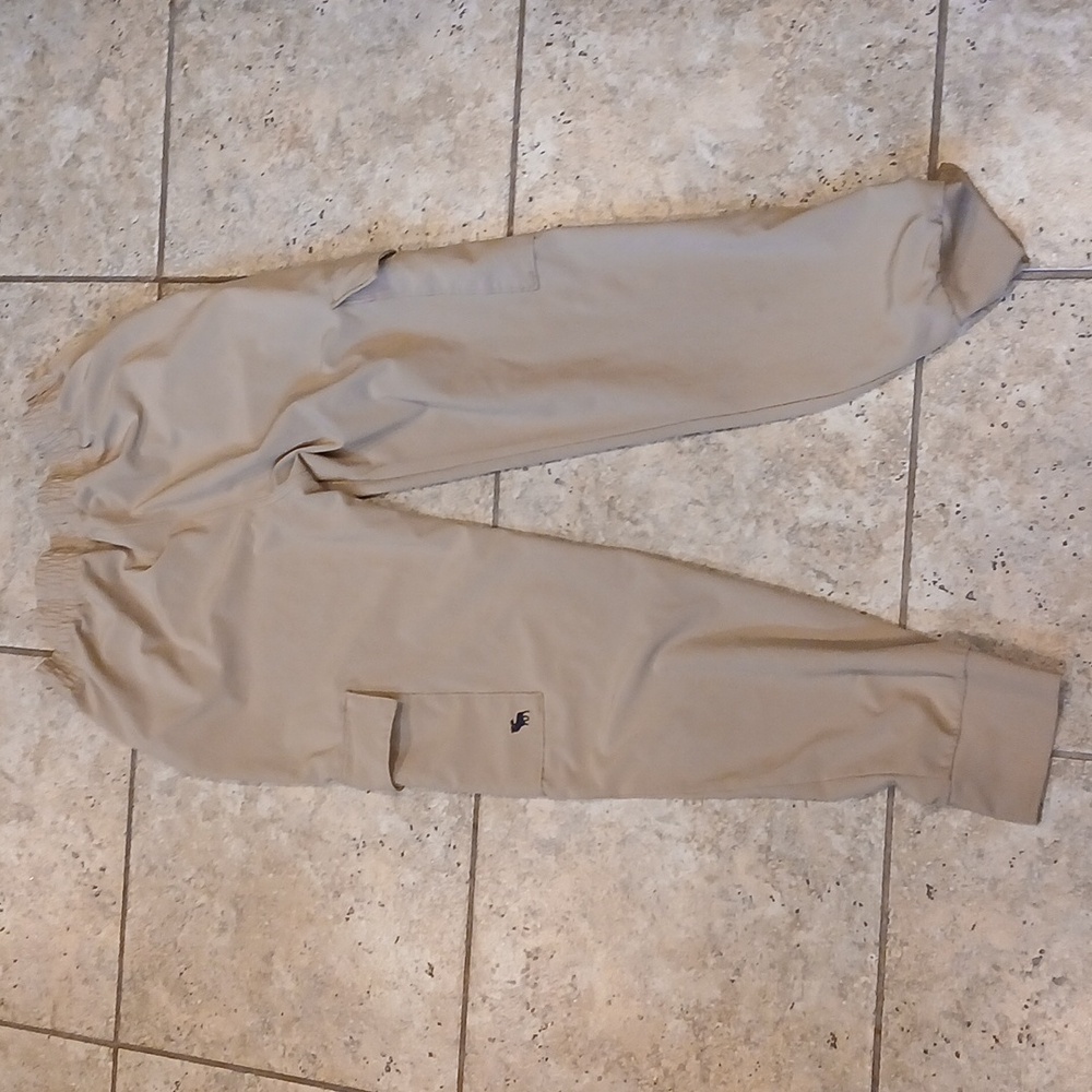 Abercrombie Kids Tan Joggers Size 15/16 - Picture 3 of 3